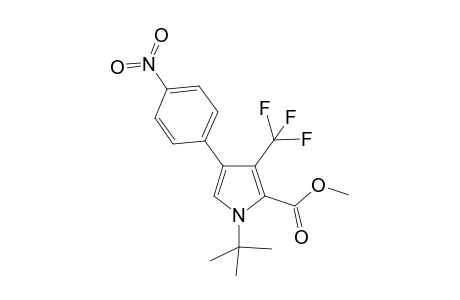 Methyl 1-tert-Butyl-3(4)-trifluoromethyl-4(3)-(4-nitrophenyl)pyrrole-2-carboxylate