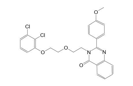 3-{2-[2-(2,3-dichlorophenoxy)ethoxy]ethyl}-2-(4-methoxyphenyl)-4(3H)-quinazolinone