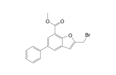 Methyl 2-(Bromomethyl)-5-phenylbenzofuran-7-carboxylate