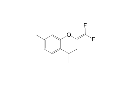 2-(2,2-difluorovinyloxy)-1-isopropyl-4-methylbenzene