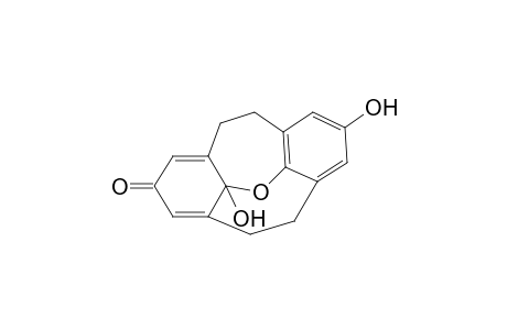 4,6-Ethanodibenz[b,f]oxepin-2(4aH)-one, 10,11-dihydro-4a,8-dihydroxy-