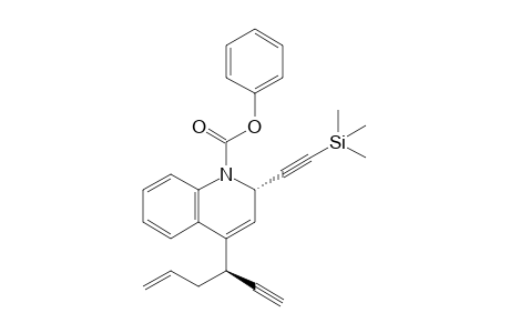 Phenyl (2S)-4-[(R)-Hex-5-en-1-yn-3-yl]-2-[(trimethylsilyl)ethynyl]-1,2-dihydroquinoline-1-carboxylate