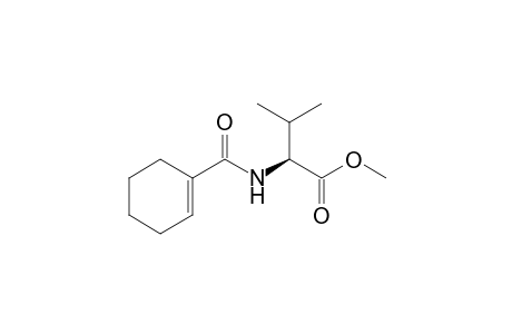Methyl N-(1-cyclohexenoyl)valinate