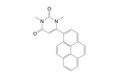 1,3-DIMETHYL-6-(PYREN-1-YL)-PYRIMIDINE-2,4(1H,3H)-DIONE