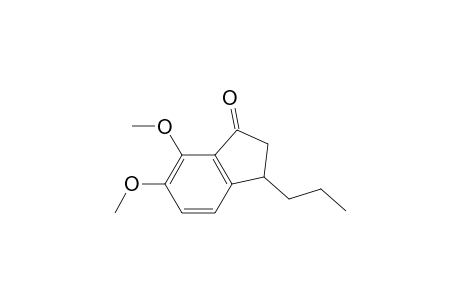 3-Propyl-6,7-dimethoxyindanone