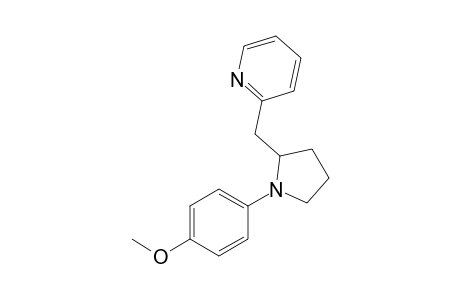 2-{[1'-(p-Methoxyphenyl)pyrrolidin-2'-yl]methyl}-pyridine