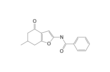 N-(4-keto-6-methyl-6,7-dihydro-5H-benzofuran-2-yl)benzamide