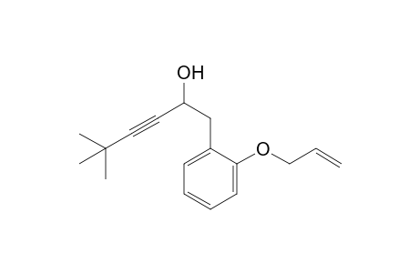 1-(2-Allyloxyphenyl)-5,5-dimethylhex-3-yn-2-ol