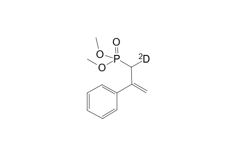 Dimethyl 1-Deuterio-2-[phenyl-2-propenyl]-1-phosphite