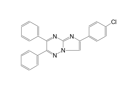 imidazo[1,2-b][1,2,4]triazine, 6-(4-chlorophenyl)-2,3-diphenyl-
