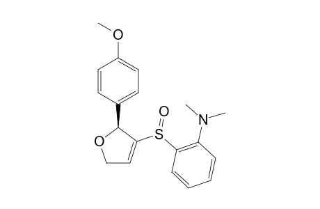 (3R*,SR*)-2-(4-Methoxyphenyl)-3-[2-(N,N-dimethylamino)phenylsulfinyl]-2,5-dihydrofuran