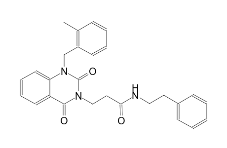 3-(1-(2-methylbenzyl)-2,4-dioxo-1,4-dihydro-3(2H)-quinazolinyl)-N-(2-phenylethyl)propanamide