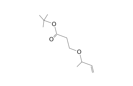3-(1-Methylallyloxy)propionic acid tert-butyl ester