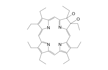 2,3,7,8,12,13,17,18-Octaethyl-7,8-dihydroxy-21H,23H-porphine