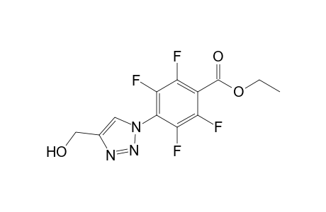 Ethyl 2,3,5,6-tetrafluoro-4[4-(hydroxymethyl)-1H-1,2,3-triazol-1-yl]benzoate