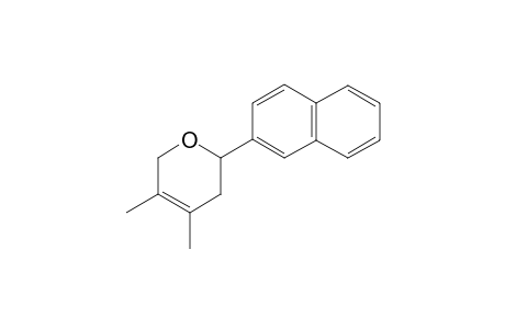 4,5-Dimethyl-2-(naphthalen-2-yl)-3,6-dihydro-2H-pyran