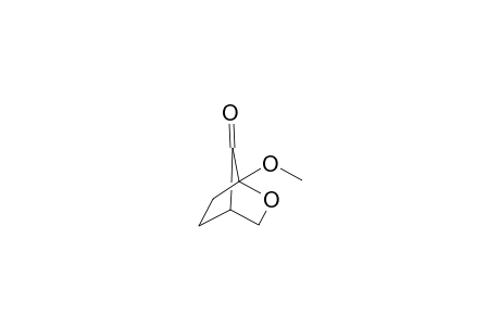 1-Methoxy-2-oxabicyclo[2.2.1]heptan-7-one