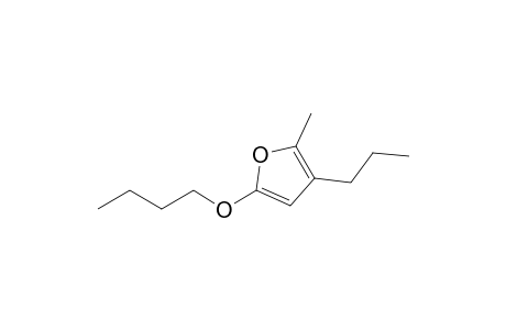 2-Butoxy-5-methyl-4-propylfuran