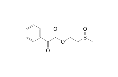 2'-Methylsulfinylethyl phenylglyoxylate