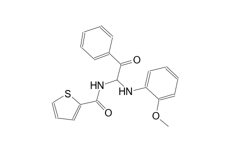 2-thiophenecarboxamide, N-[1-[(2-methoxyphenyl)amino]-2-oxo-2-phenylethyl]-