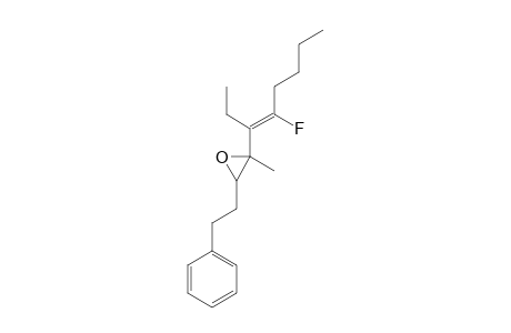 3,4-EPOXY-5-ETHYL-6-FLUORO-4-METHYL-1-PHENYLDEC-5-ENE;MAJOR-ISOMER