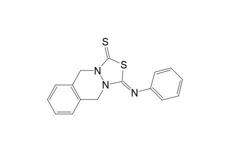 3-Phenylimino-1-thioxo-5,10-dihydro[1,3,4]thiadiazolo[3,4-b]phthalazine