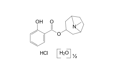 tropan-3-ol, salicylate, hydrochloride, hemihydrate