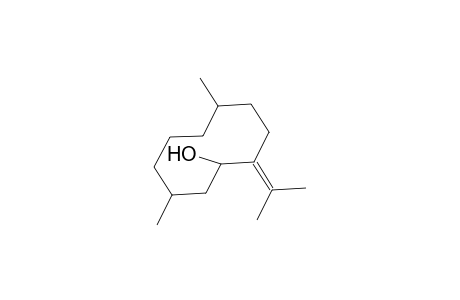 5,9-Dimethyl-2-(1-methylethylidene)cyclodecanol
