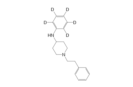4-Anilino-N-phenethylpiperidine-d5