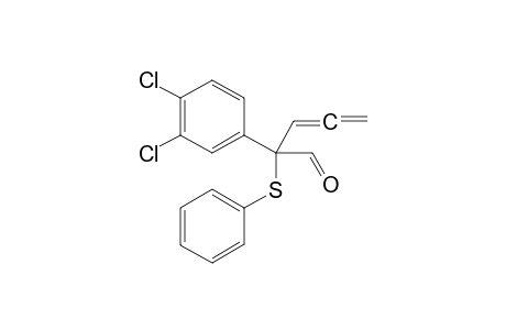 2-(3,4-Dicholorophenyl)-2-(phenylthio)penta-3,4-dienal