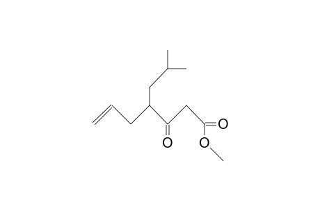 Methyl 4-(2-methyl-1-propyl)-3-oxohept-6-enoate