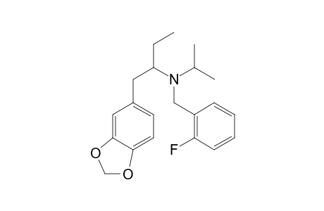 N-(2-Fluorobenzyl),N-iso-propyl-1-(3,4-methylenedioxyphenyl)butan-2-amine