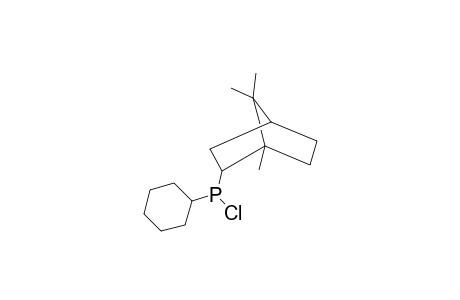 Cyclohexyl(1,7,7-trimethylbicyclo[2.2.1]hept-2-yl)phosphinous chloride