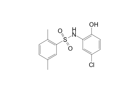 Benzenesulfonamide, N-(5-chloro-2-hydroxyphenyl)-2,5-dimethyl-