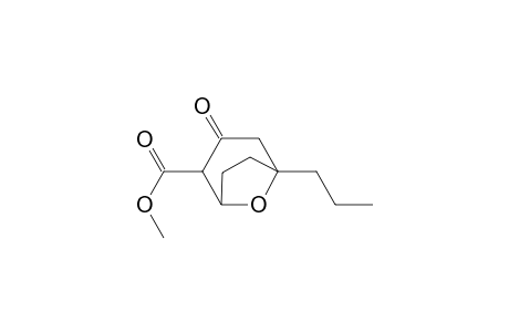 2-(Methoxycarbonyl)-5-propyl-8-oxabicyclo[3.2.1]octan-3-one