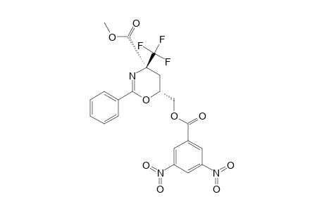 4-(RS)/5-(SR)-METHYL-[6-(3,5-DINITROBENZOYLOXYMETHYL)-2-PHENYL-4-TRIFLUOROMETHYL-5,6-DIHYDRO-4H-1,3-OXAZINE]-4-CARBOXYLATE
