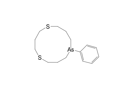 1,5-Dithia-9-arsacyclododecane, 9-phenyl-