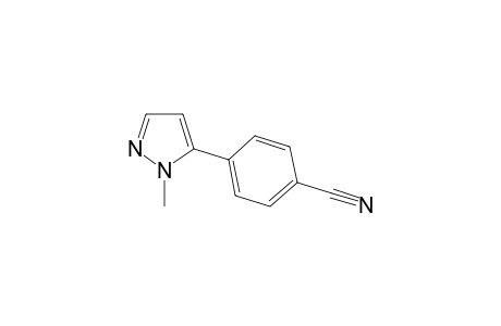 4-(1-Methyl-1H-pyrazol-5-yl)benzonitrile