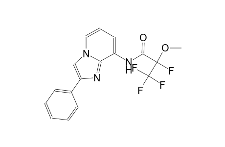 2,3,3,3-Tetrafluoro-2-methoxy-N-(2-phenyl-imidazo[1,2-a]pyridin-8-yl)-propionamide