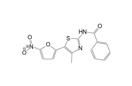 N-[4-methyl-5-(5-nitro-2-furyl)-1,3-thiazol-2-yl]benzamide