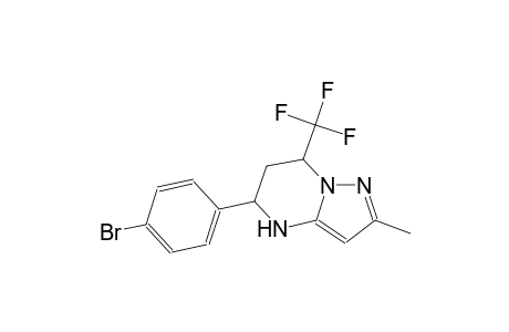 5-(4-bromophenyl)-2-methyl-7-(trifluoromethyl)-4,5,6,7-tetrahydropyrazolo[1,5-a]pyrimidine