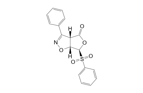 exo-6-Phenylsulfonyl-3-phenyl-6a,3a-dihydrofuro[3,4-d]isoxazole-4(6H)-one