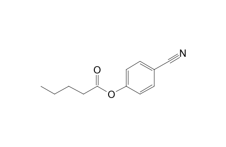 Valeric acid, 4-cyanophenyl ester