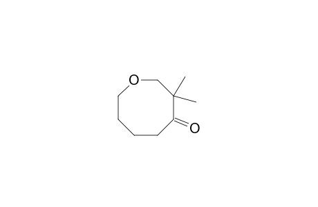 4-Oxocanone, 3,3-dimethyl-