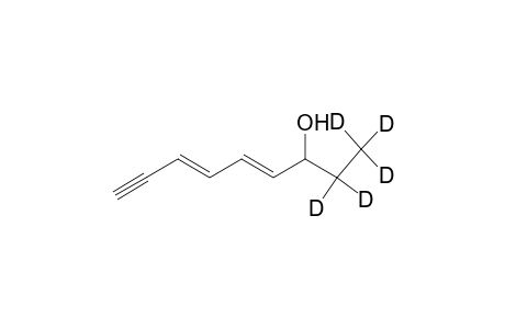 1,1,1,2,2-Pentadeutero-trans,trans-4,6-nonadien-8-yn-3-ol
