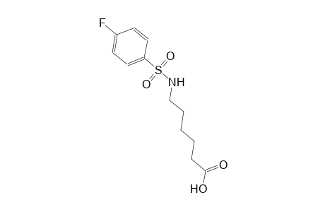hexanoic acid, 6-[[(4-fluorophenyl)sulfonyl]amino]-