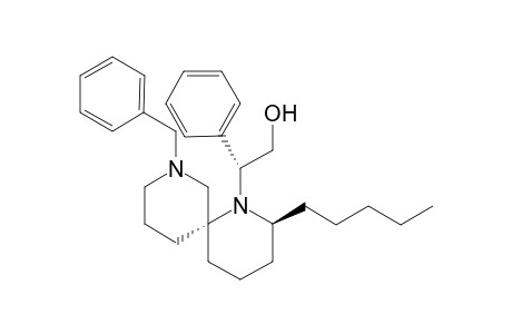 8-Benzyl-1-[(1'-Phenyl-2'-hydroxy)ethyl]-2-pentyl-1,8-diazaspiro[5.5]undecane