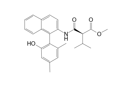 Methyl (P,2S)-2-[1'-(2''-Hydroxy-4",6"-dimethylphenyl)naphthalene-2'-carboxamido]-3-methylbutanoate