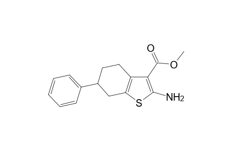 Methyl 2-amino-6-phenyl-4,5,6,7-tetrahydro-1-benzothiophene-3-carboxylate