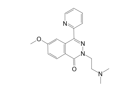 2-[2-(Dimethylamino)ethyl]-6-methoxy-4-(pyridin-2-yl)-2H-phthalazin-1-one